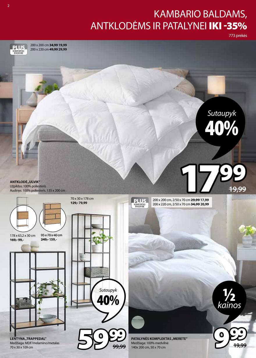 Jysk leidinys akcijos nuo 
  2021-05-11 iki 
  2021-05-24 | Leidinukas.lt puslapis 3