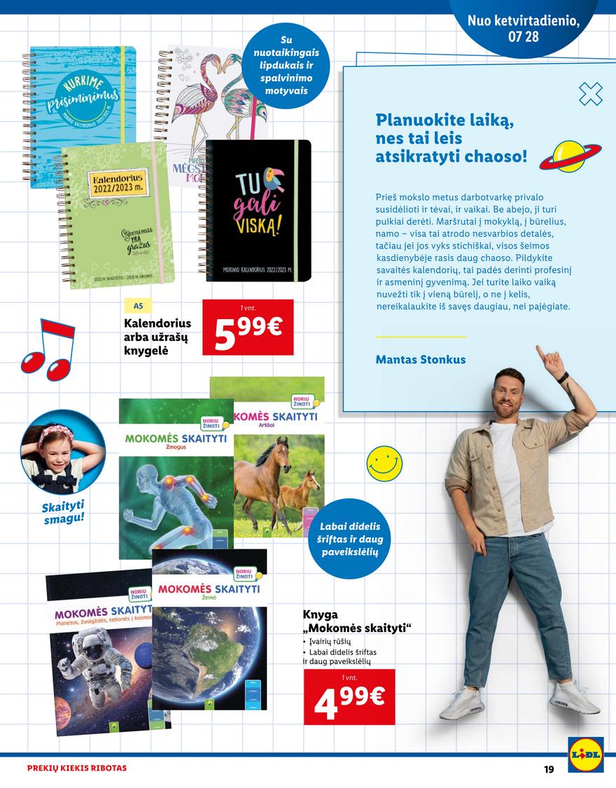 Lidl pasiūlymai akcijos nuo 
  2022-07-28 iki 
  2022-08-31 | Leidinukas.lt puslapis 19