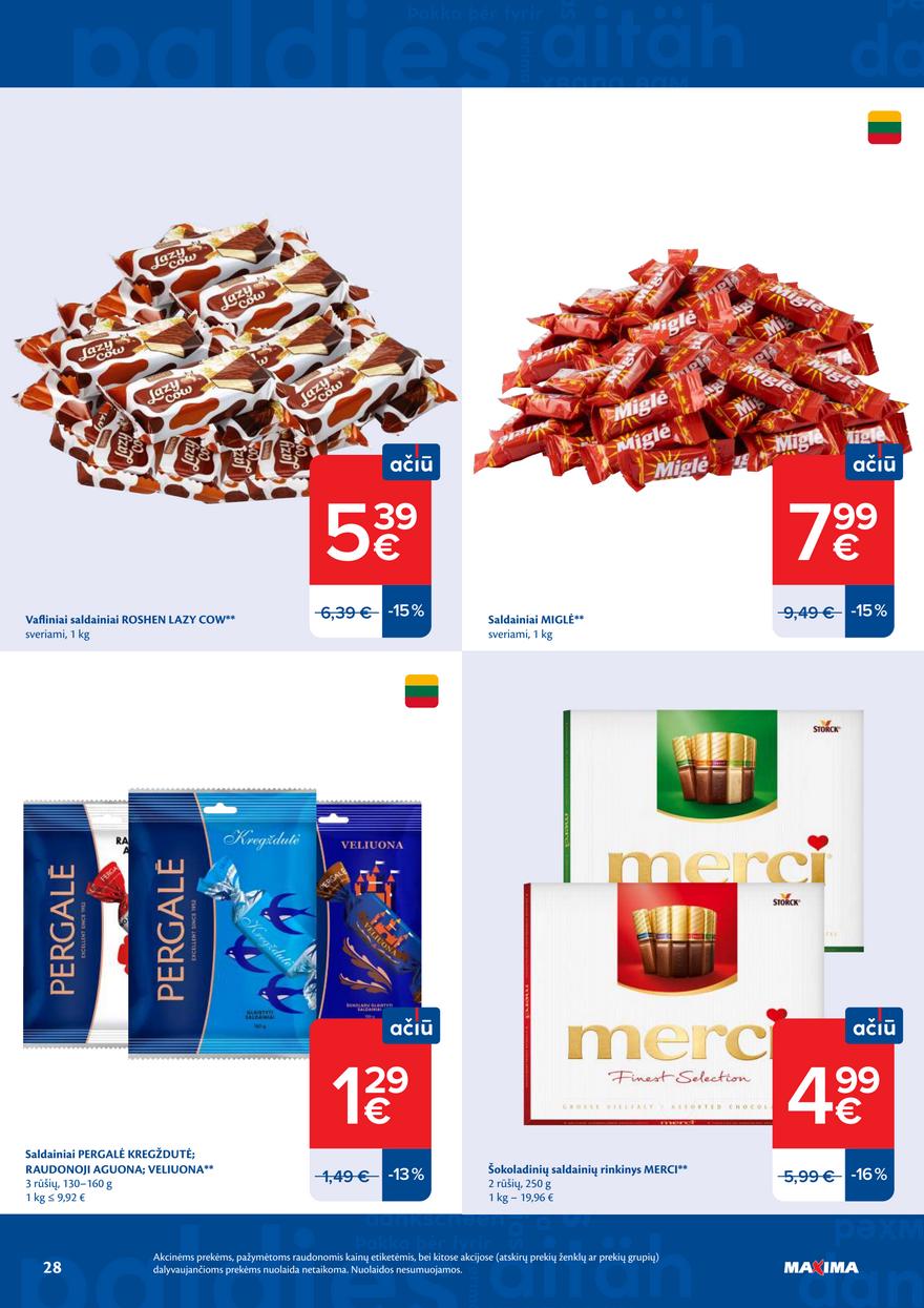 Maxima leidinys akcijos nuo 
  2026-06-09 iki 
  2026-06-15 | Leidinukas.lt puslapis 28