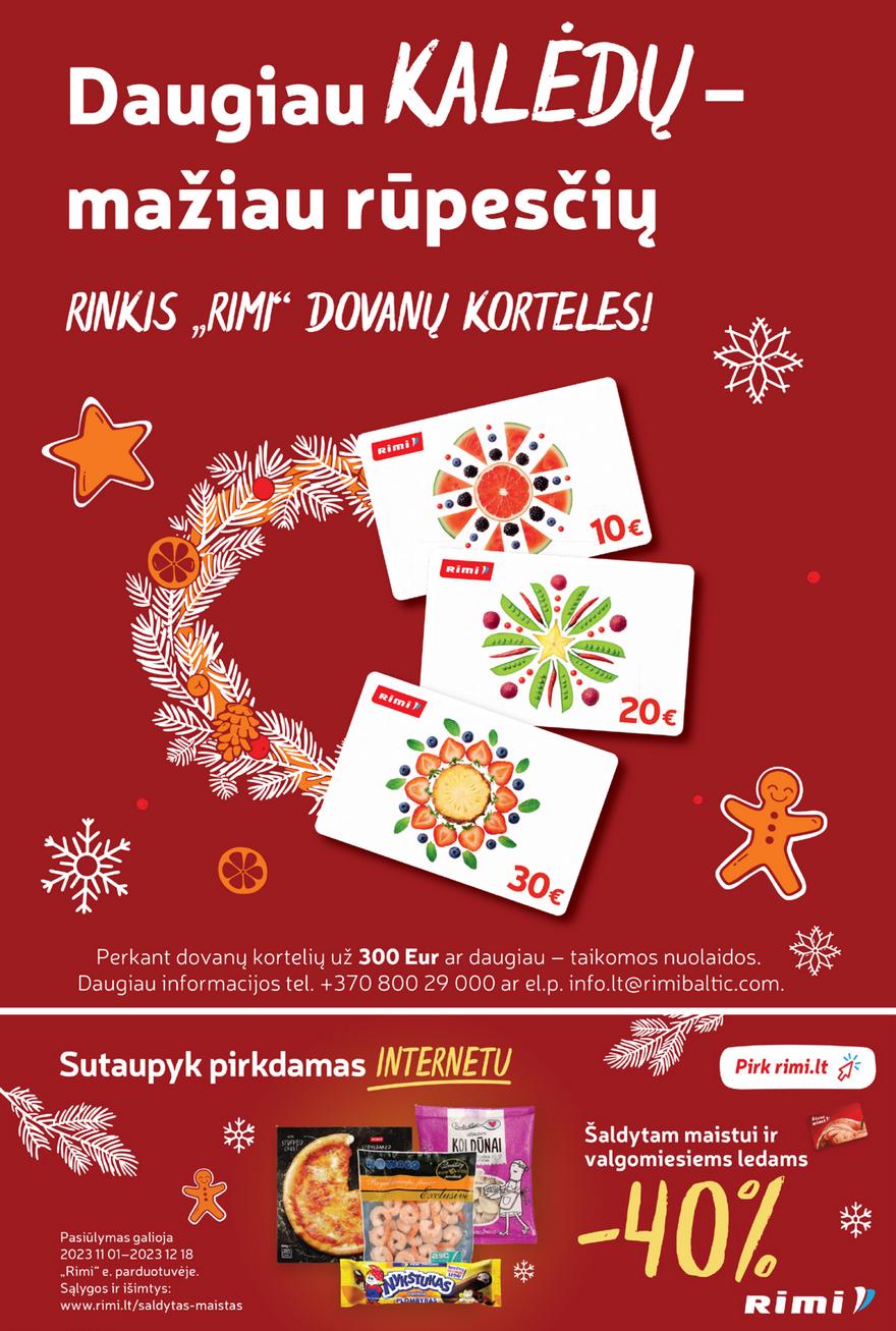 Rimi savaitinis leidinys akcijos nuo 
  2023-11-28 iki 
  2023-12-04 | Leidinukas.lt puslapis 23