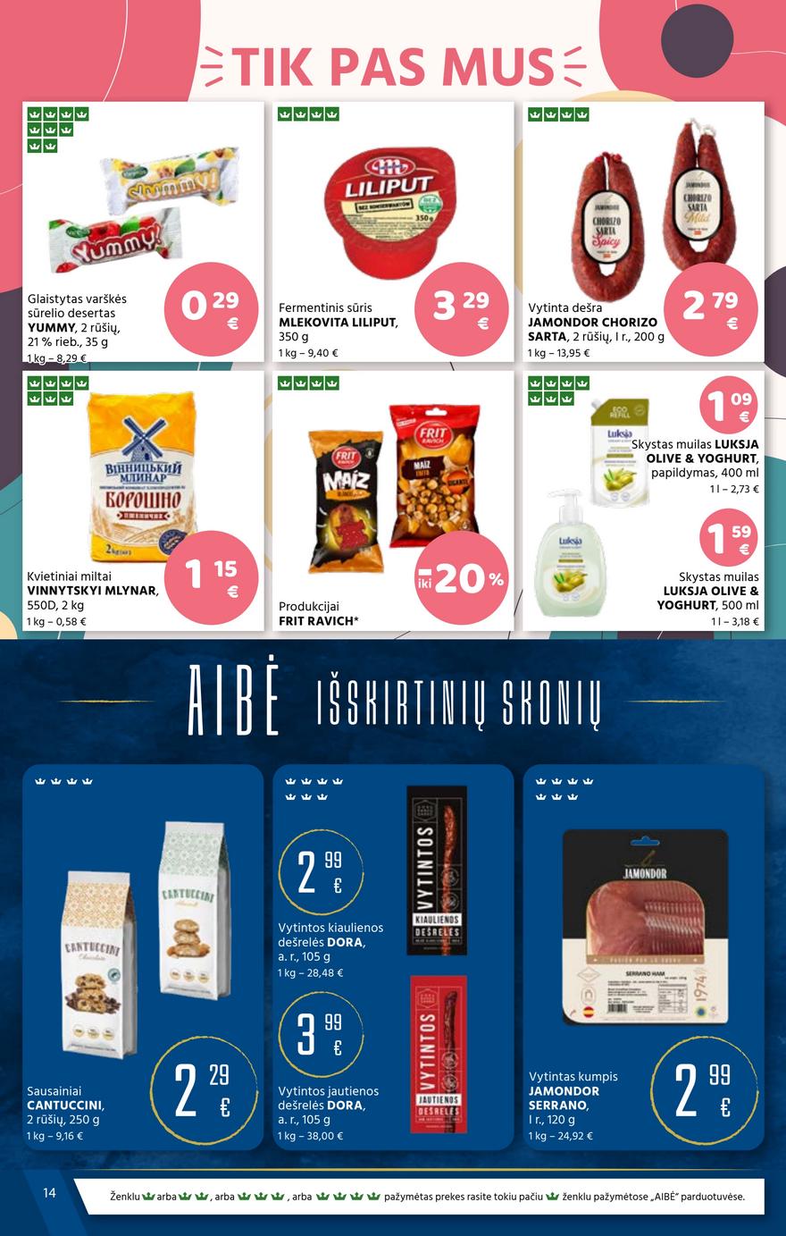 Aibė leidinys akcijos nuo 
  2026-02-19 iki 
  2026-03-03 | Leidinukas.lt puslapis 14