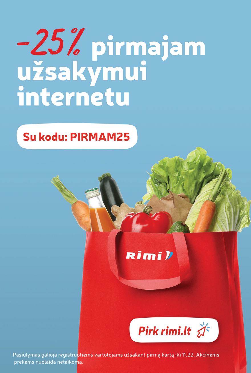 Rimi savaitinis leidinys akcijos nuo 
  2023-11-14 iki 
  2023-11-20 | Leidinukas.lt puslapis 27