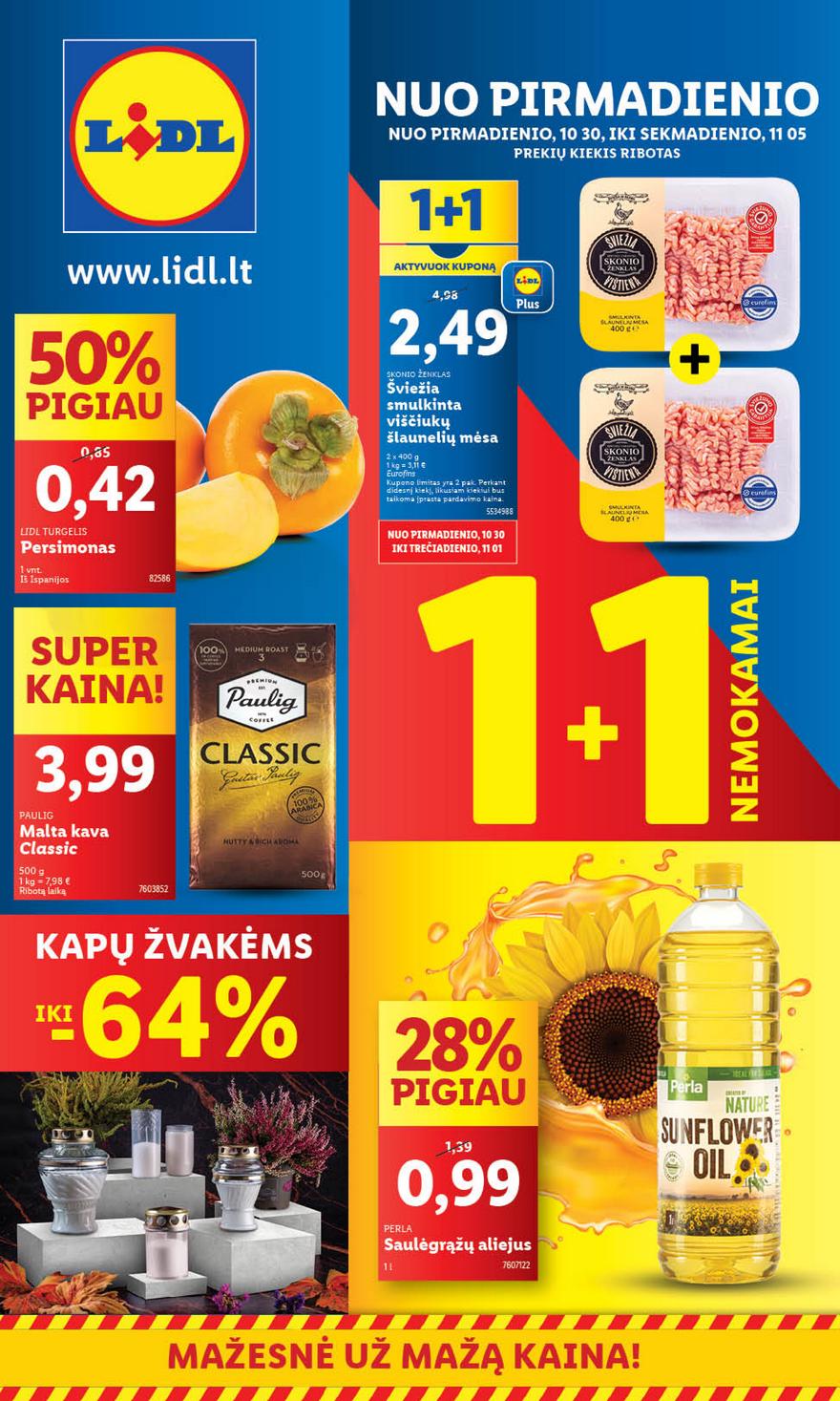 Lidl pasiūlymai akcijos nuo 
  2023-10-30 iki 
  2023-11-05 | Leidinukas.lt puslapis 1