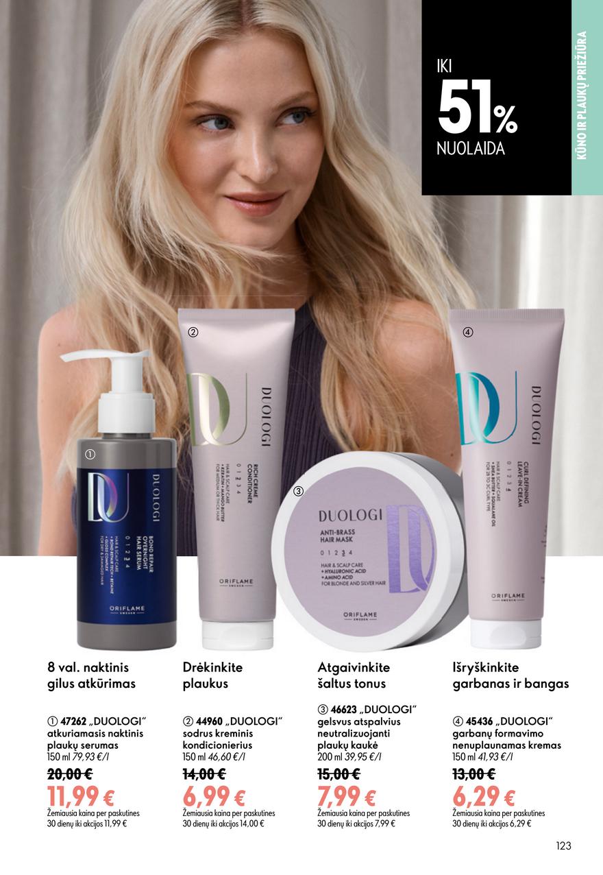 Oriflame katalogas akcijos nuo 
  2026-07-15 iki 
  2026-08-04 | Leidinukas.lt puslapis 123