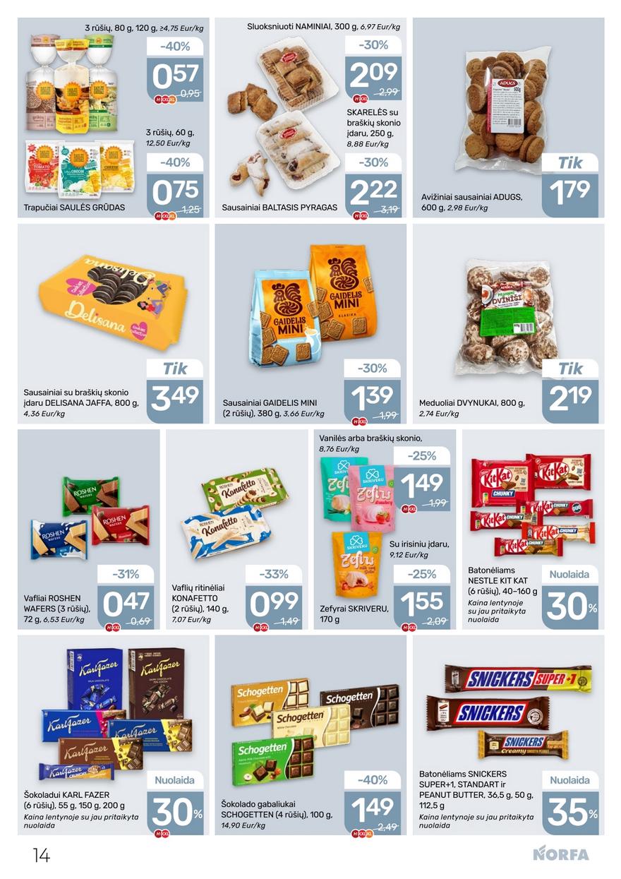 Norfos leidinys akcijos nuo 
  2026-01-08 iki 
  2026-01-21 | Leidinukas.lt puslapis 14