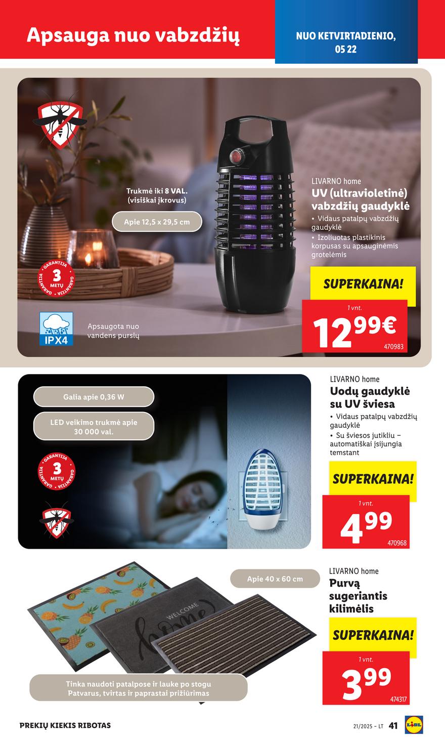 Lidl ne maisto leidinys akcijos nuo 
  2025-05-19 iki 
  2025-05-25 | Leidinukas.lt puslapis 43
