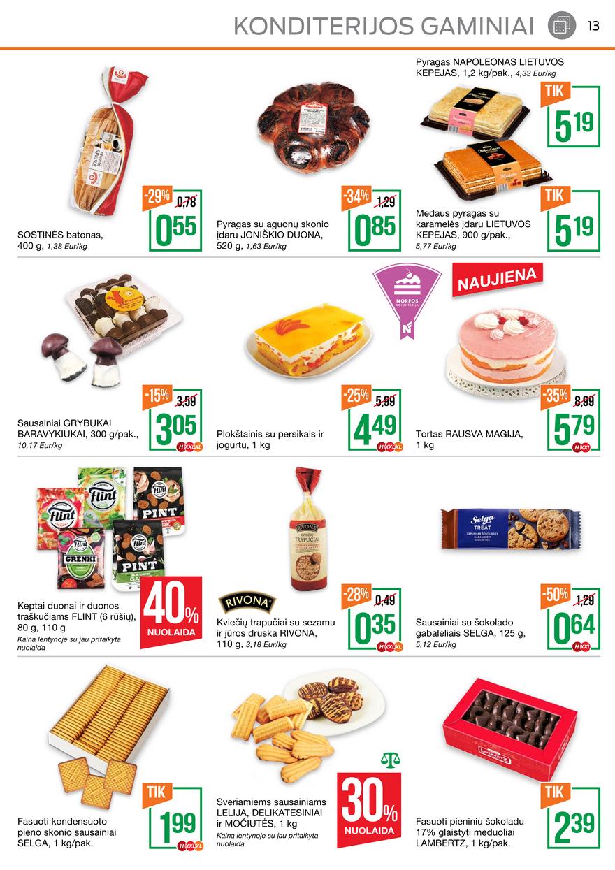 Norfos kaininis leidinys akcijos nuo
2021-08-26 iki
2021-09-08 | Leidinukas.lt puslapis 13