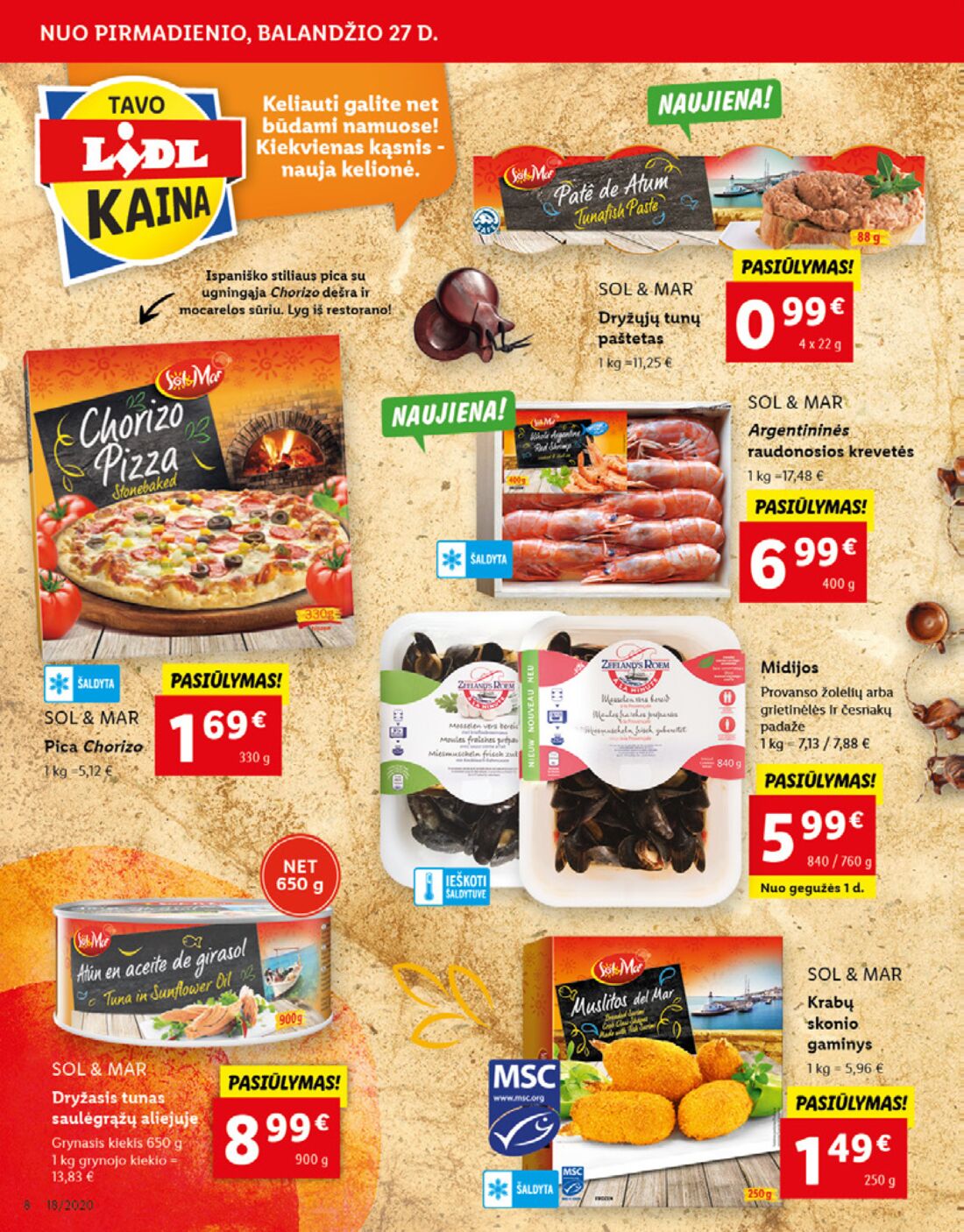 Lidl savaitinis leidinys akcijos nuo 
  2020-04-27 iki 
  2020-05-03 | Leidinukas.lt puslapis 8