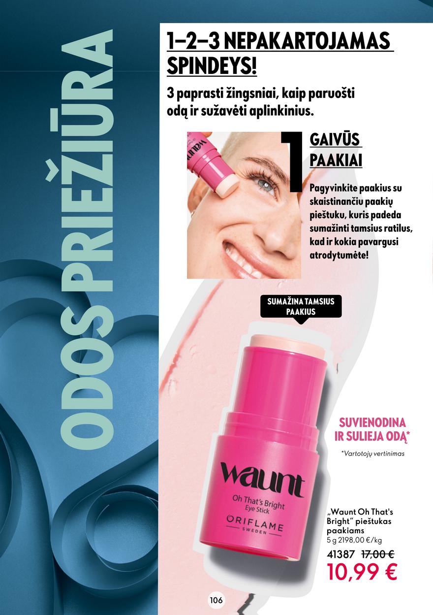 Oriflame katalogas akcijos nuo 
  2023-01-11 iki 
  2023-01-31 | Leidinukas.lt puslapis 106