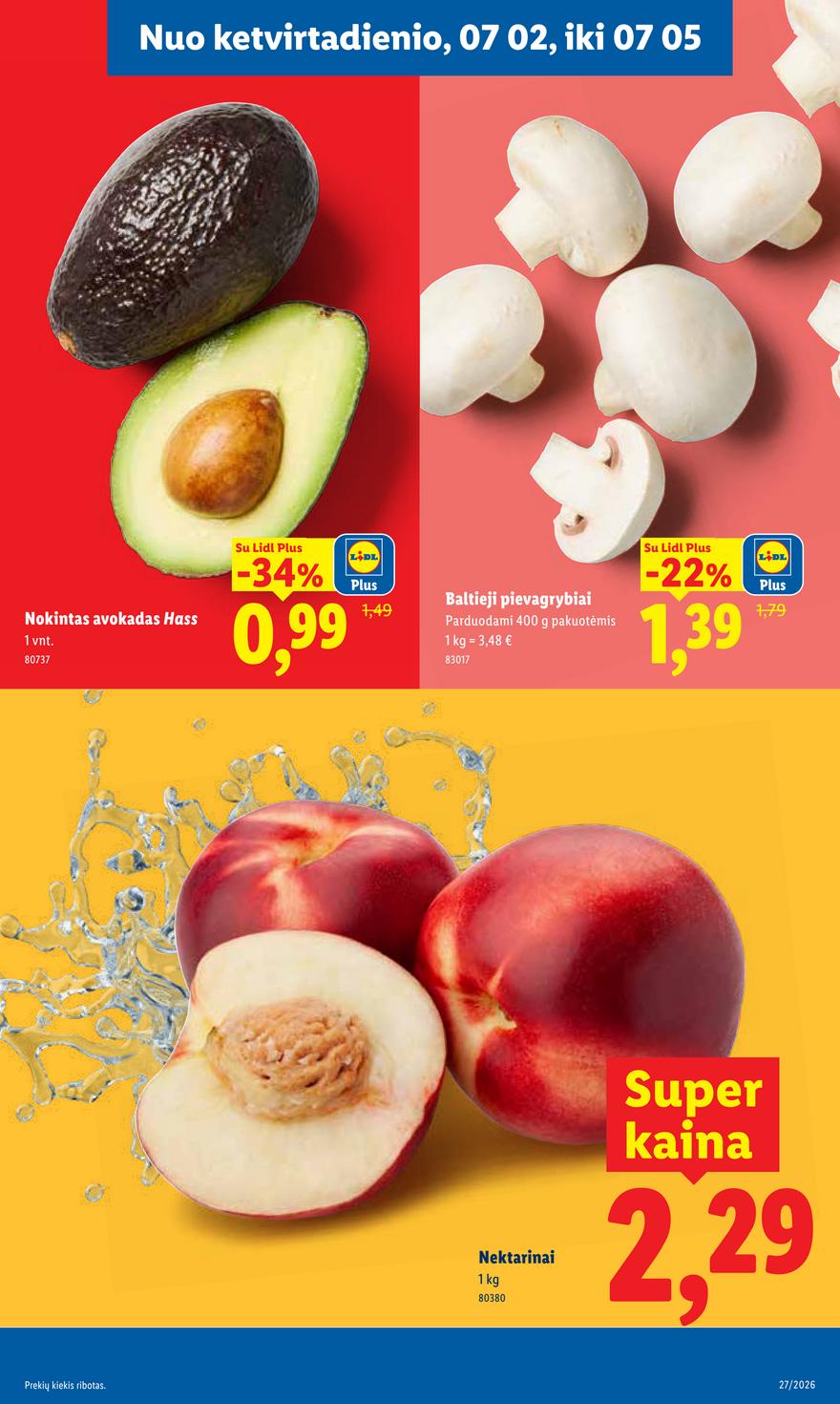 Lidl leidinys akcijos nuo 
  2026-06-29 iki 
  2026-07-05 | Leidinukas.lt puslapis 39