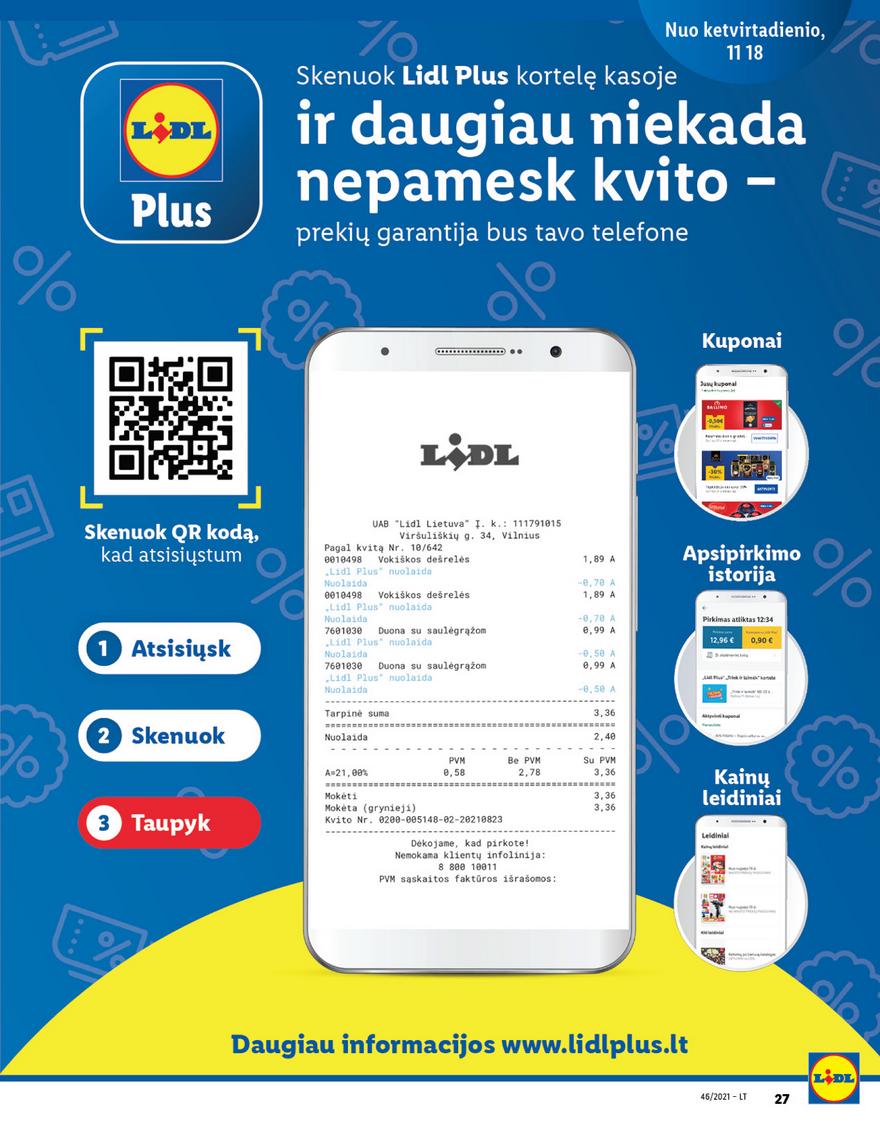 Ldil ne maisto prekių pasiūlymai akcijos nuo 
  2021-11-15 iki 
  2021-11-21 | Leidinukas.lt puslapis 29