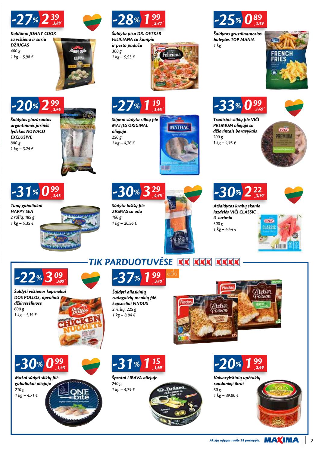 Maxima kaininis leidinys akcijos nuo 
  2020-08-04 iki 
  2020-08-10 | Leidinukas.lt puslapis 7