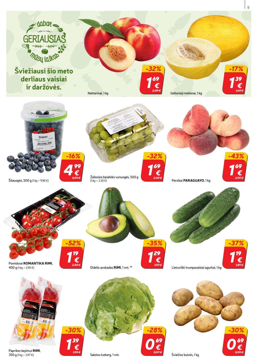 Rimi savaitinis leidinys akcijos nuo 
  2019-06-18 iki 
  2019-06-24 | Leidinukas.lt puslapis 9