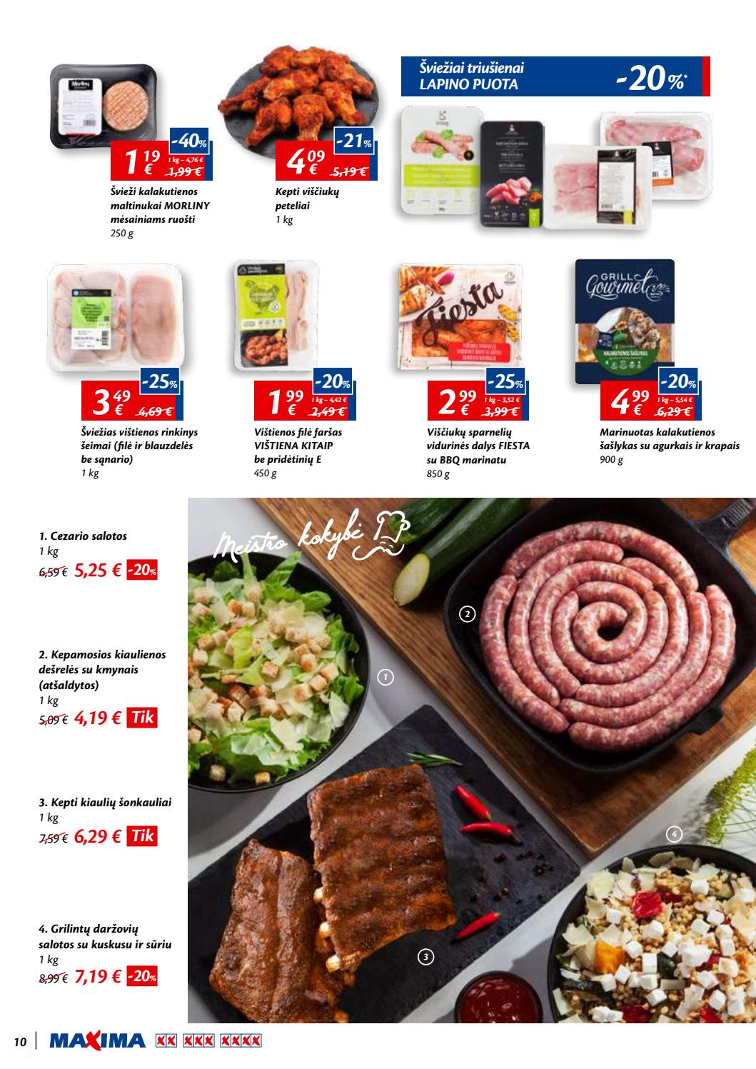 Maxima kaininis leidinys akcijos nuo 
  2019-08-15 iki 
  2019-08-28 | Leidinukas.lt puslapis 10