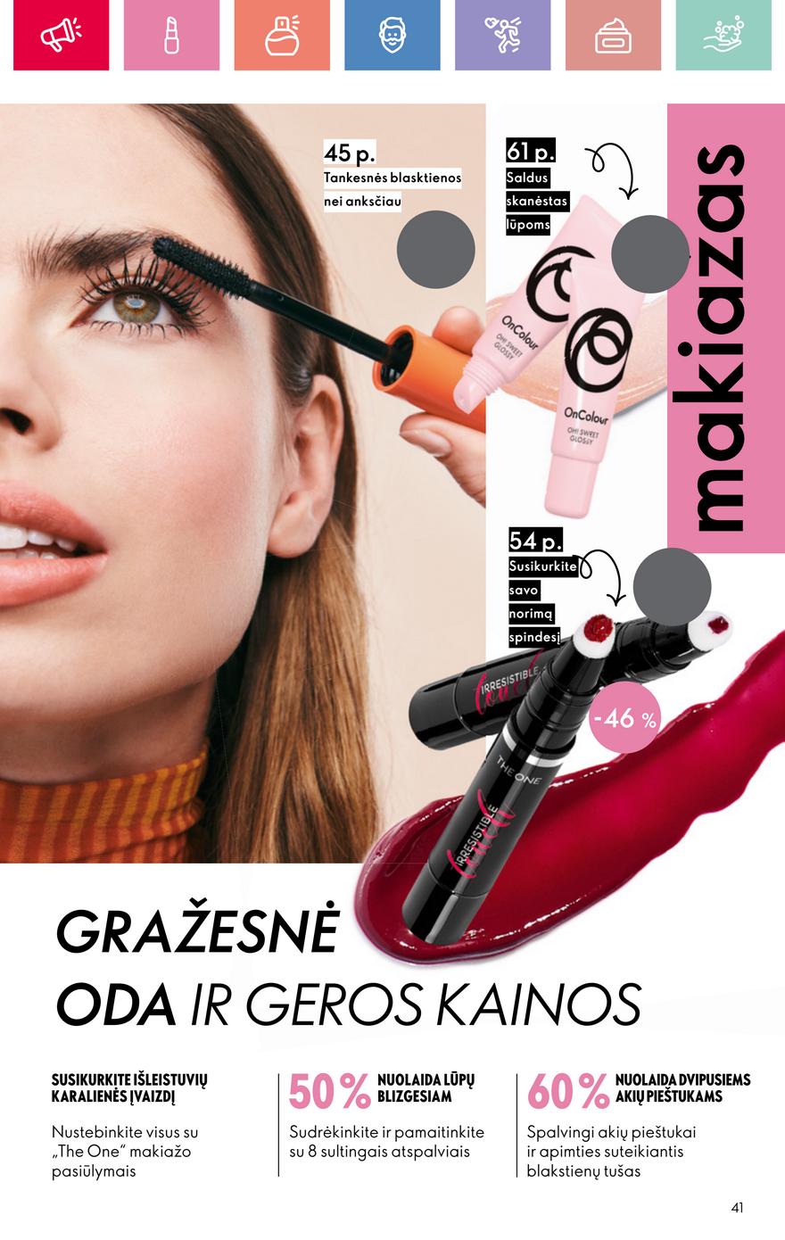 Oriflame katalogas akcijos nuo 
  2025-04-20 iki 
  2025-05-10 | Leidinukas.lt puslapis 41