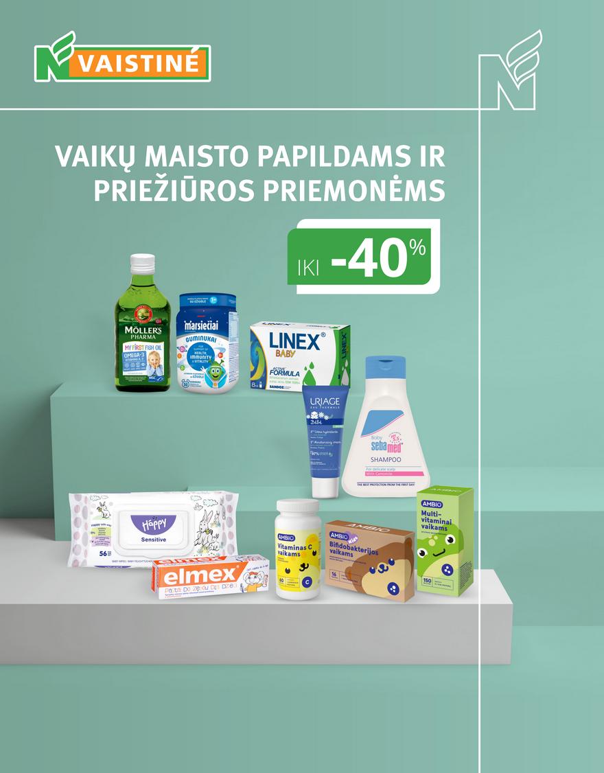 Norfos vaistinės leidinys akcijos nuo 
  2023-05-01 iki 
  2023-05-31 | Leidinukas.lt puslapis 30