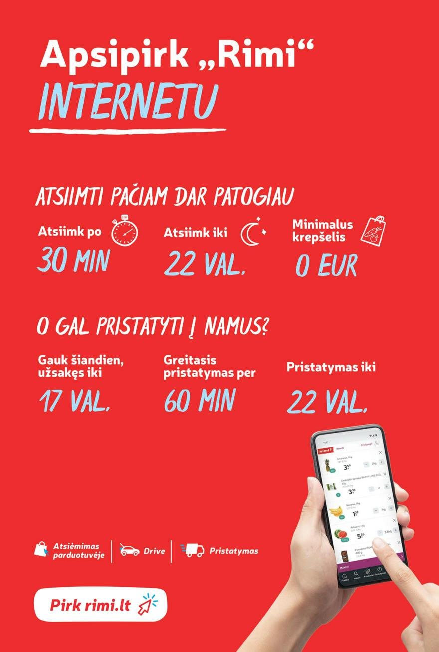 Rimi savaitinis leidinys akcijos nuo 
  2023-09-05 iki 
  2023-09-11 | Leidinukas.lt puslapis 29