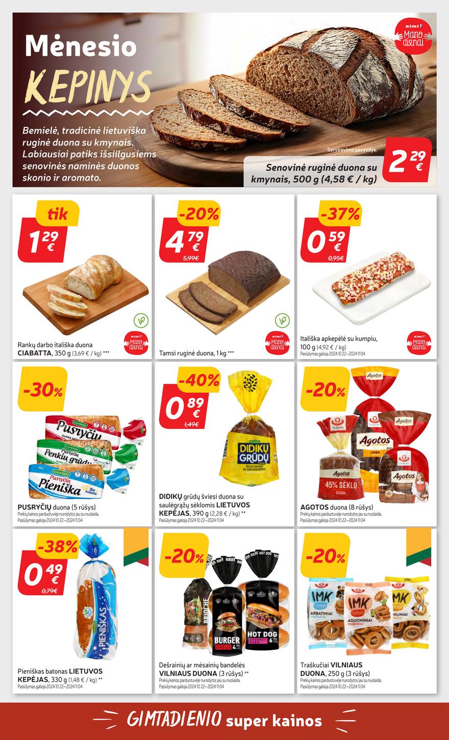 Rimi savaitinis leidinys 44 akcijos nuo 
  2024-10-29 iki 
  2024-11-03 | Leidinukas.lt puslapis 16