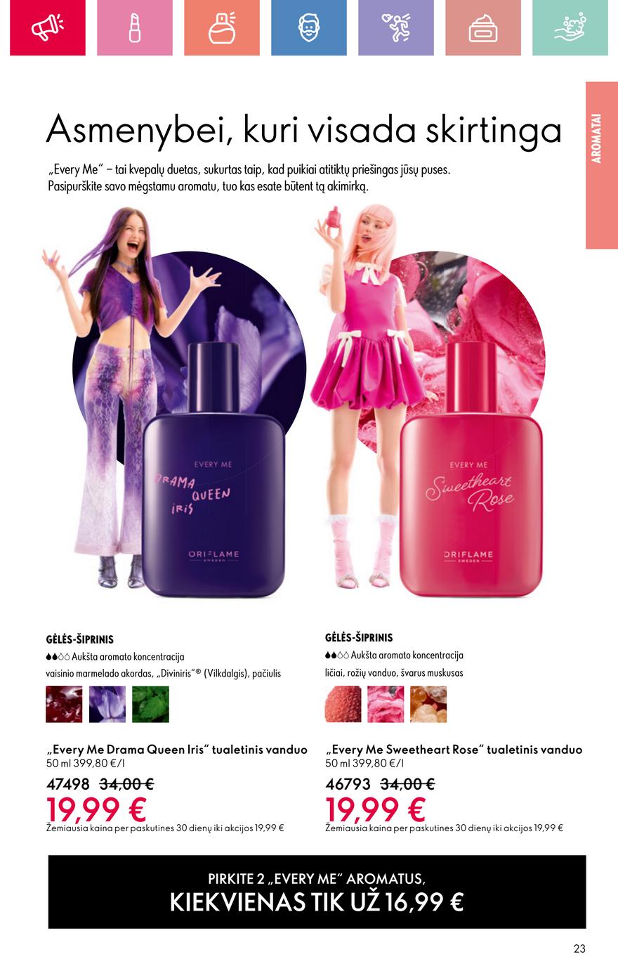 Oriflame katalogas akcijos nuo 
  2025-06-01 iki 
  2025-06-21 | Leidinukas.lt puslapis 23