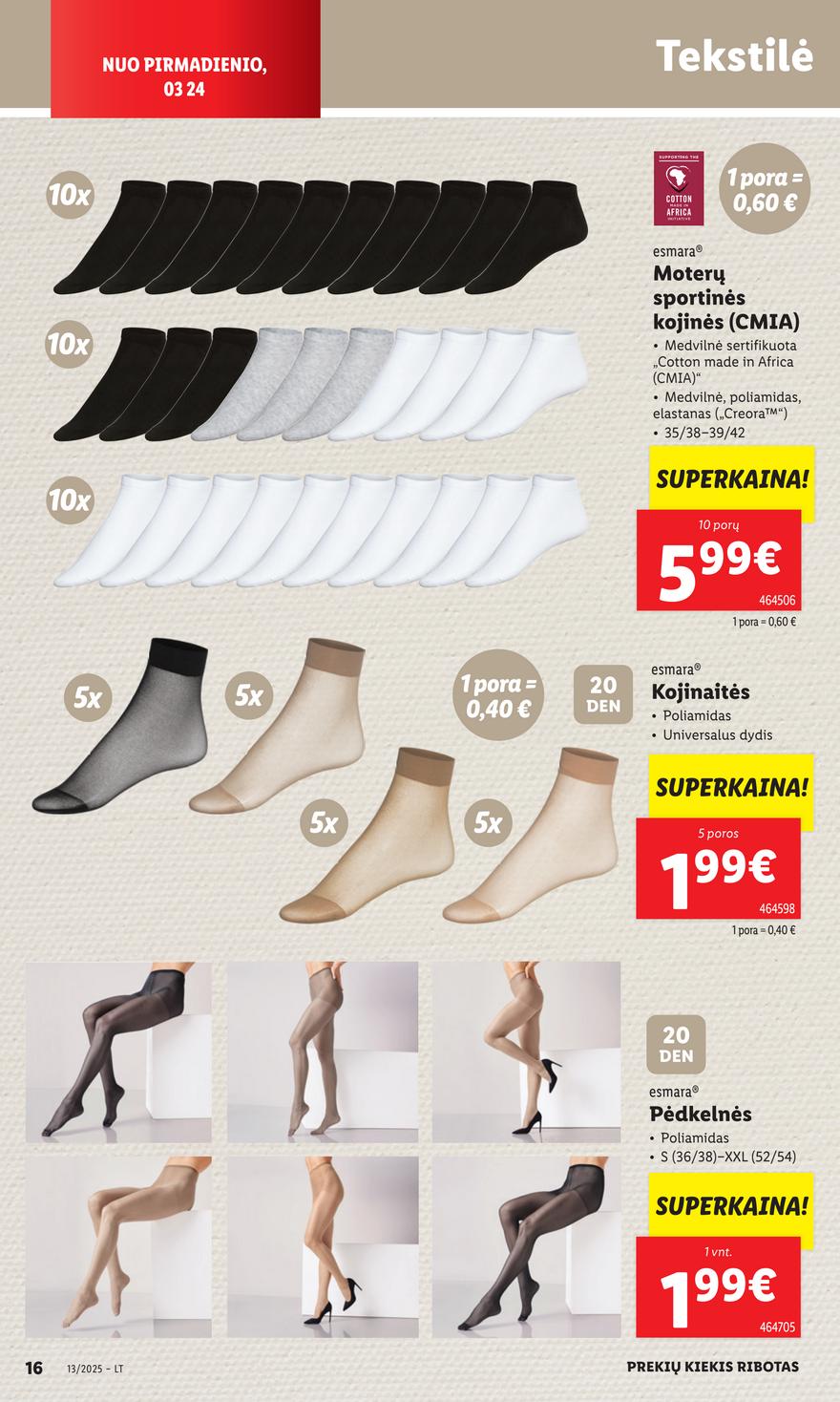 Lidl ne maisto leidinys akcijos nuo 
  2025-03-24 iki 
  2025-03-30 | Leidinukas.lt puslapis 16