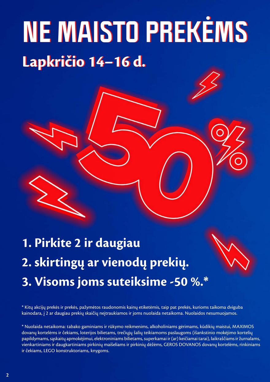 Maxima leidinukas akcijos nuo 
  2025-11-11 iki 
  2025-11-17 | Leidinukas.lt puslapis 2