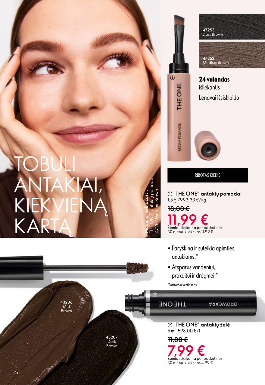 Oriflame katalogas akcijos nuo 
  2026-02-18 iki 
  2026-03-10 | Leidinukas.lt puslapis 46