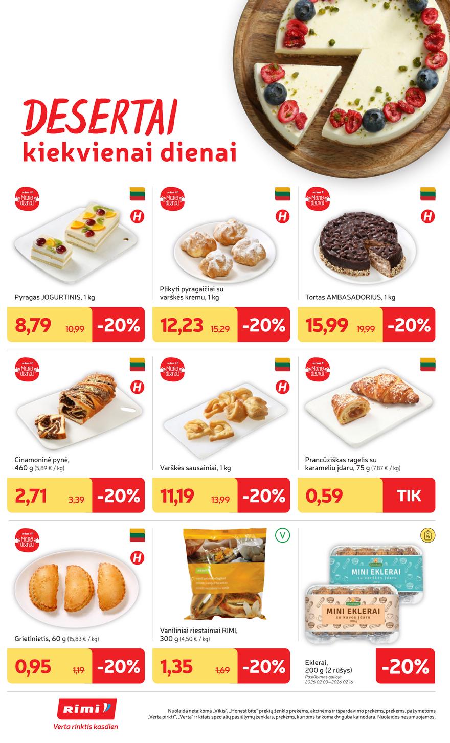 Rimi leidinys akcijos nuo 
  2026-02-03 iki 
  2026-02-09 | Leidinukas.lt puslapis 14