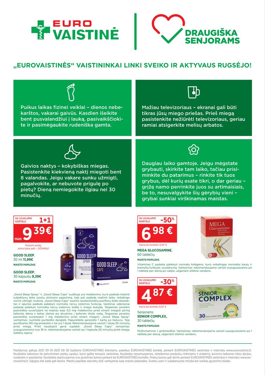 Euro vaistinė leidinys akcijos nuo 
  2021-09-01 iki 
  2021-09-30 | Leidinukas.lt puslapis 34