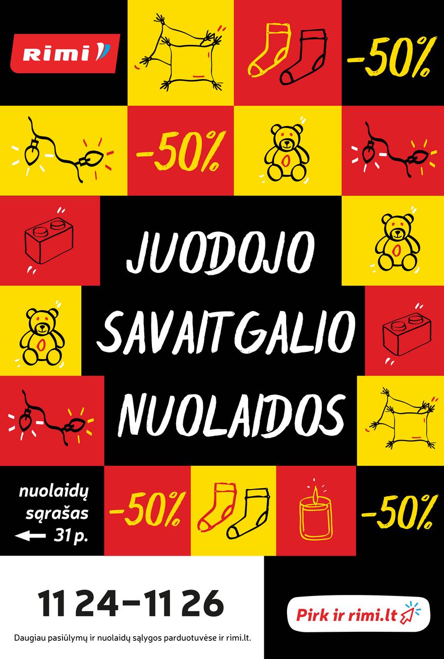 Rimi savaitinis leidinys akcijos nuo 
  2023-11-21 iki 
  2023-11-27 | Leidinukas.lt puslapis 32