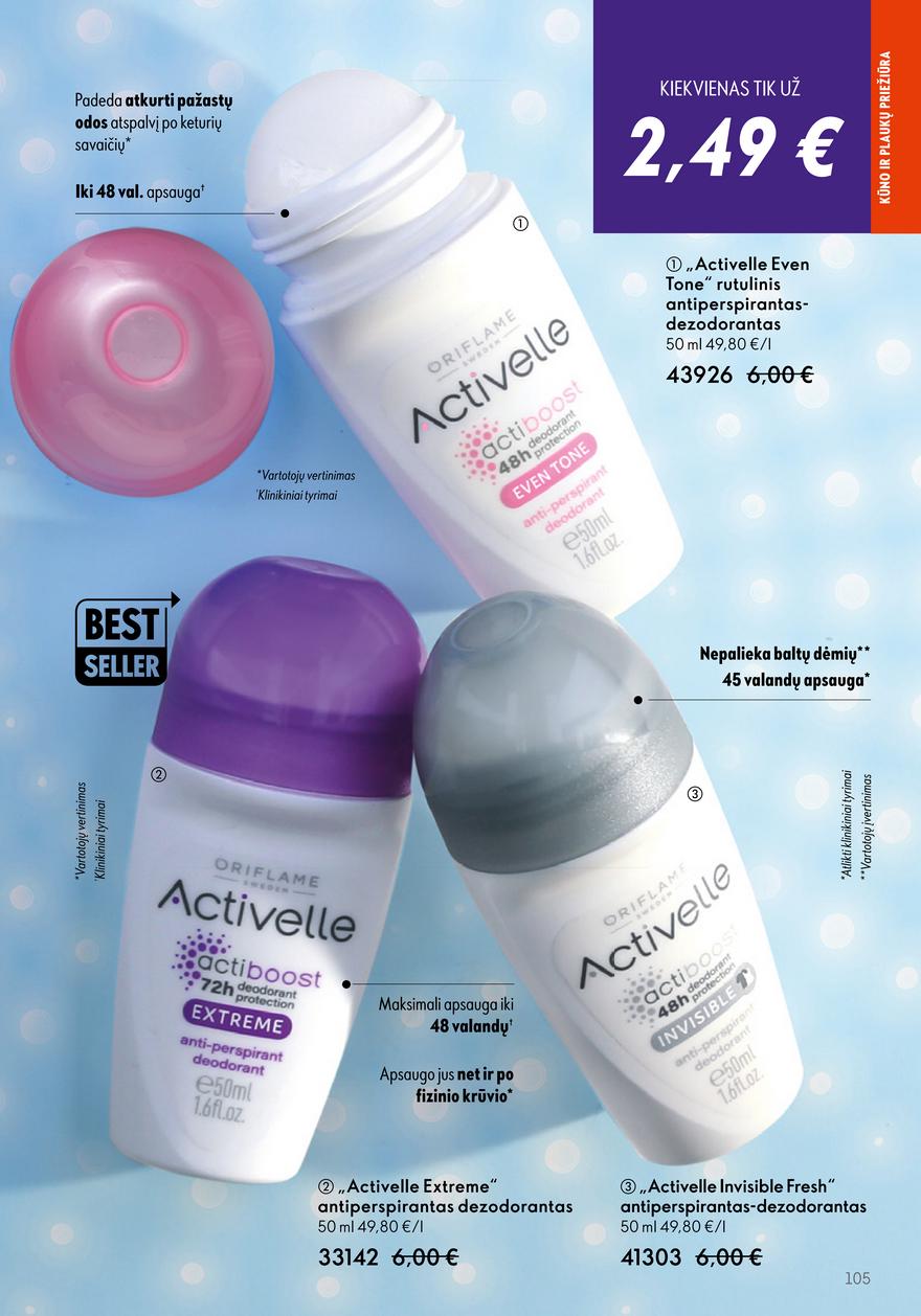 Oriflame leidinys akcijos nuo 
  2023-04-26 iki 
  2023-05-16 | Leidinukas.lt puslapis 105