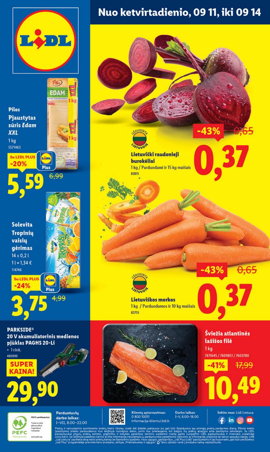 Lidl leidinys akcijos nuo 
  2025-09-08 iki 
  2025-09-14 | Leidinukas.lt puslapis 43