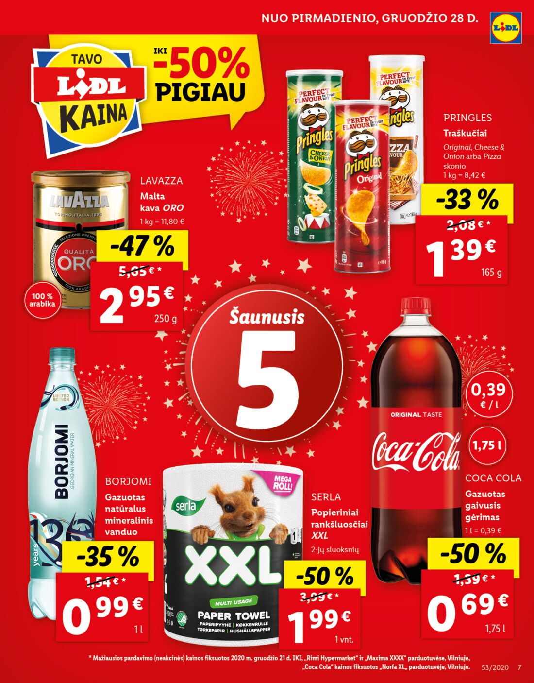 Lidl savaitinis leidinys akcijos nuo 
  2020-12-28 iki 
  2021-01-03 | Leidinukas.lt puslapis 7