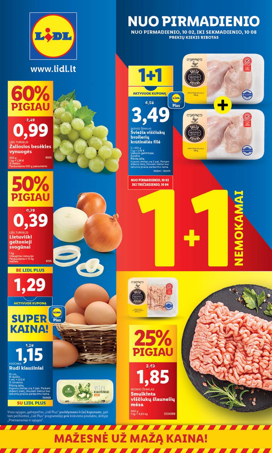 Lidl pasiūlymai akcijos nuo 
  2023-10-02 iki 
  2023-10-08 | Leidinukas.lt puslapis 1