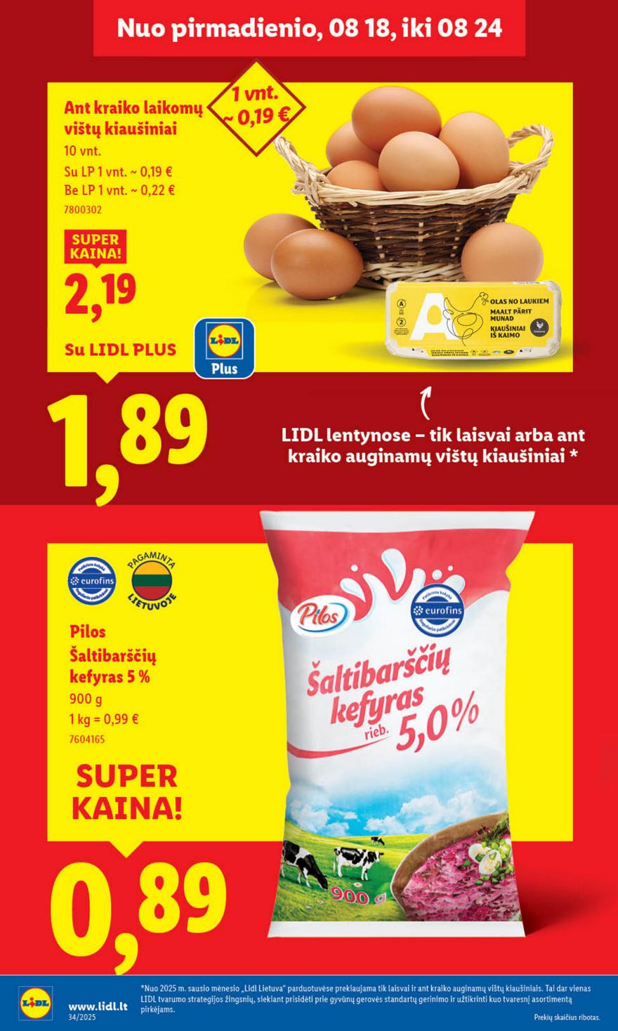 Lidl savaitinis leidinys akcijos nuo 
  2025-08-18 iki 
  2025-08-24 | Leidinukas.lt puslapis 34