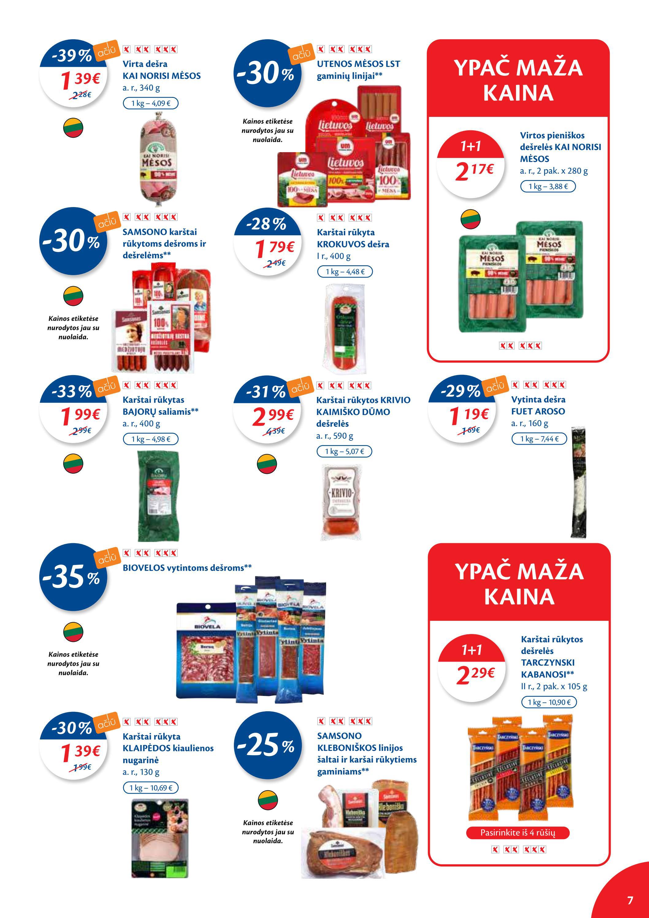 Maxima kaininis leidinys akcijos nuo
2022-03-08 iki
2022-03-14 | Leidinukas.lt puslapis 7