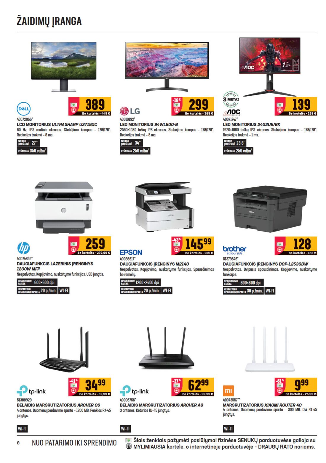 Senukai reklaminis leidinys akcijos nuo 
  2020-11-04 iki 
  2020-11-30 | Leidinukas.lt puslapis 8