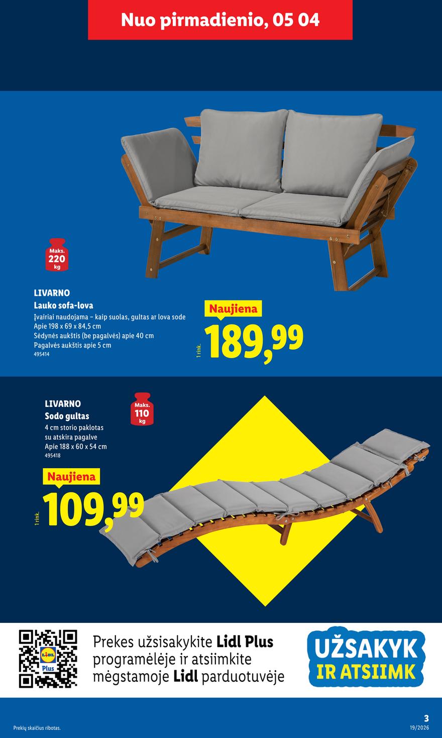Lidl leidinys akcijos nuo 
  2026-05-04 iki 
  2026-05-10 | Leidinukas.lt puslapis 3