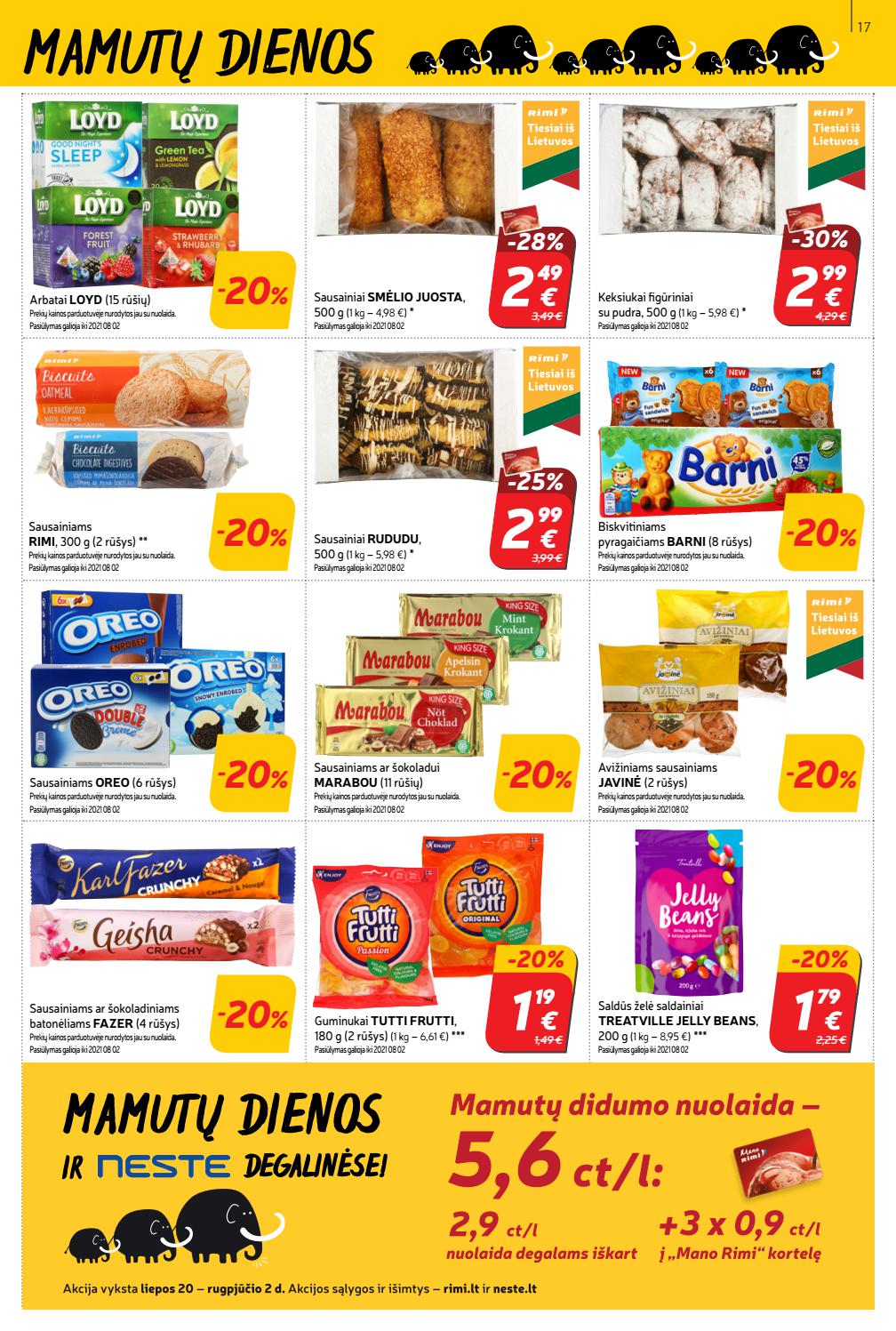 Rimi leidinys akcijos nuo 
  2021-07-20 iki 
  2021-07-26 | Leidinukas.lt puslapis 17