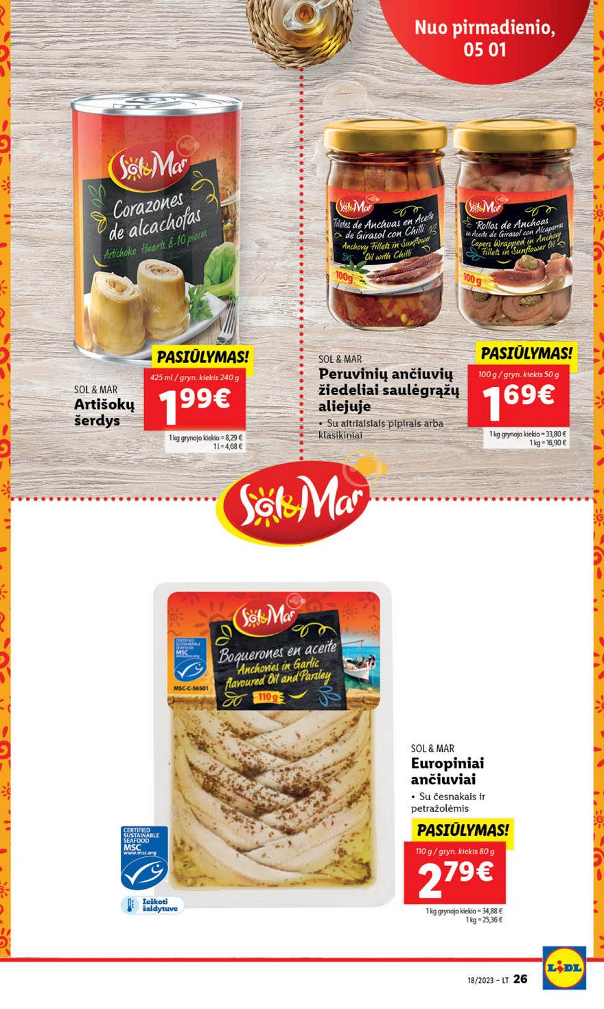 Lidl pasiūlymai akcijos nuo 
  2023-05-01 iki 
  2023-05-07 | Leidinukas.lt puslapis 26