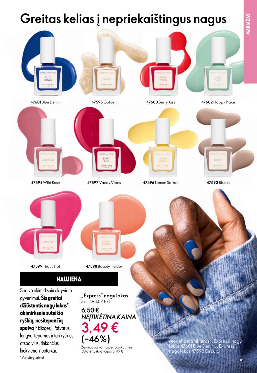 Oriflame katalogas akcijos nuo 
  2026-06-03 iki 
  2026-06-23 | Leidinukas.lt puslapis 81