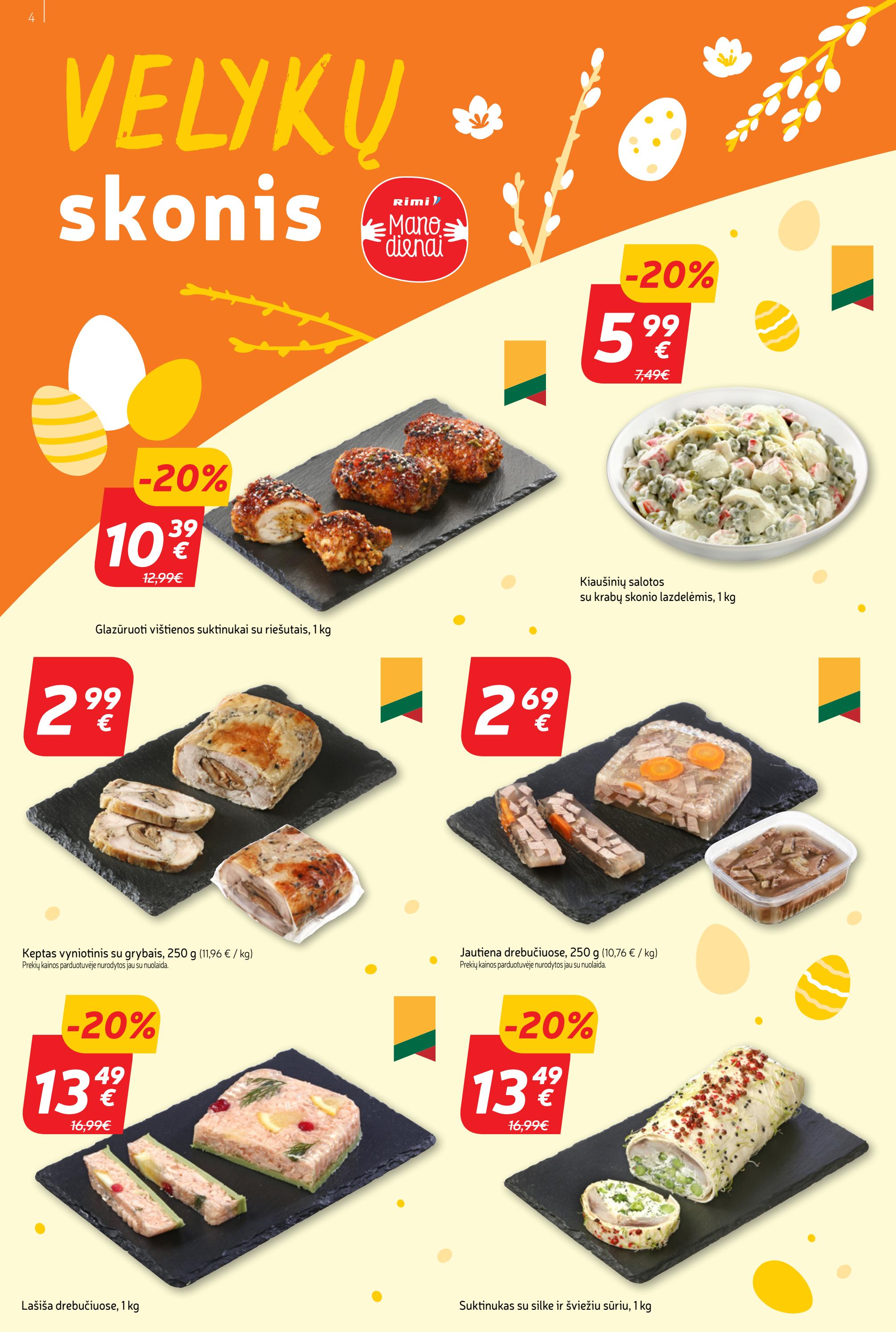 Rimi savaitinis leidinys akcijos nuo 
  2023-04-04 iki 
  2023-04-10 | Leidinukas.lt puslapis 4