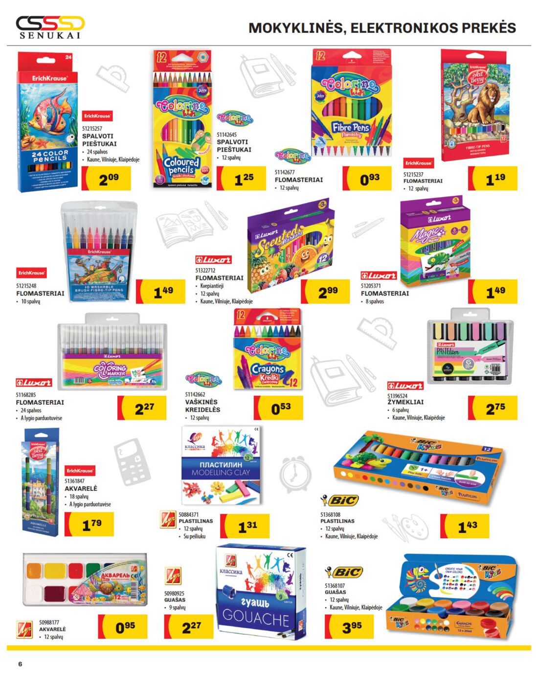 Senukai reklaminis leidinys akcijos nuo 
  2019-08-29 iki 
  2019-09-16 | Leidinukas.lt puslapis 6