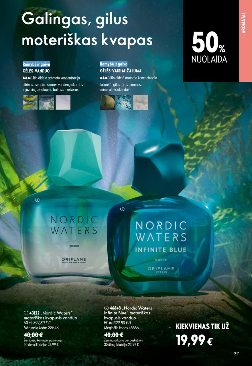 Oriflame katalogas akcijos nuo 
  2026-06-24 iki 
  2026-07-14 | Leidinukas.lt puslapis 37
