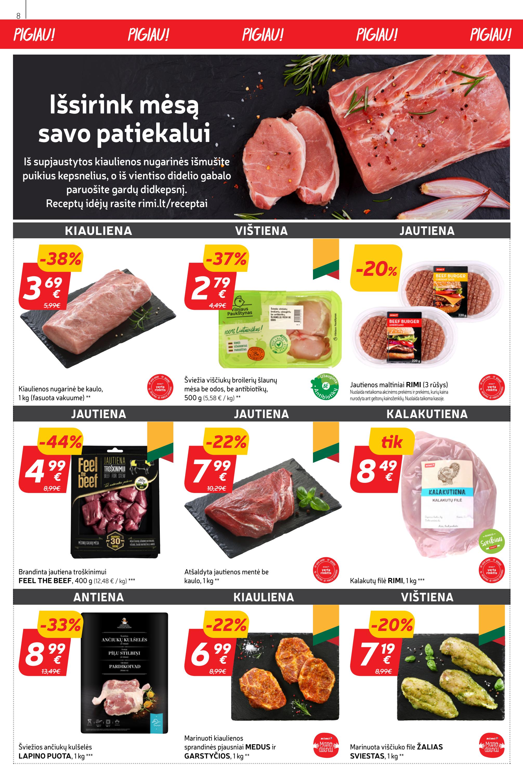 Rimi savaitinis leidinys akcijos nuo 
  2023-02-14 iki 
  2023-02-20 | Leidinukas.lt puslapis 8