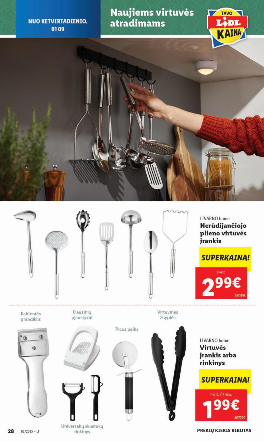 Lidl ne maisto leidinys akcijos nuo 
  2025-01-06 iki 
  2025-01-12 | Leidinukas.lt puslapis 27