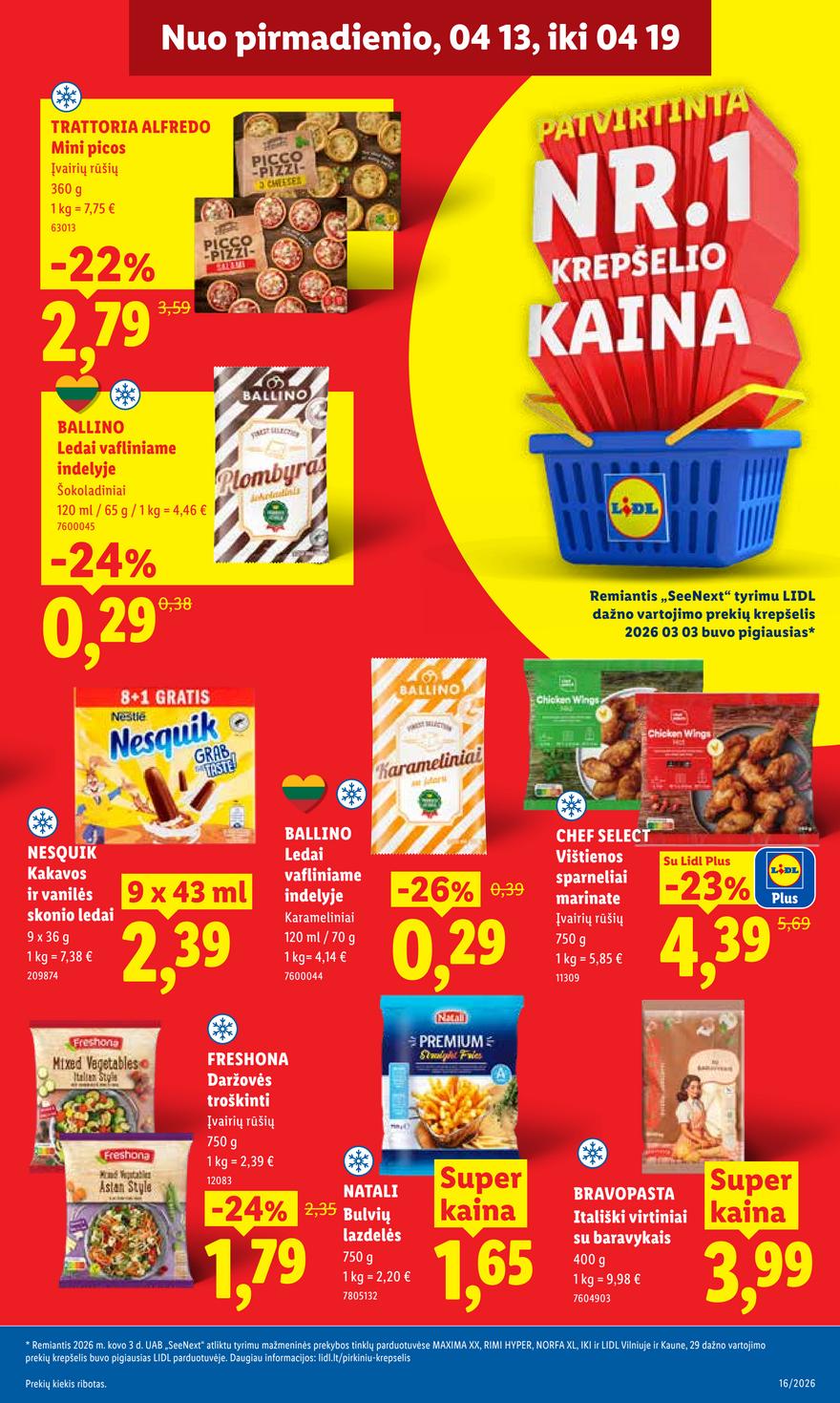 Lidl leidinys akcijos nuo 
  2026-04-13 iki 
  2026-04-19 | Leidinukas.lt puslapis 15