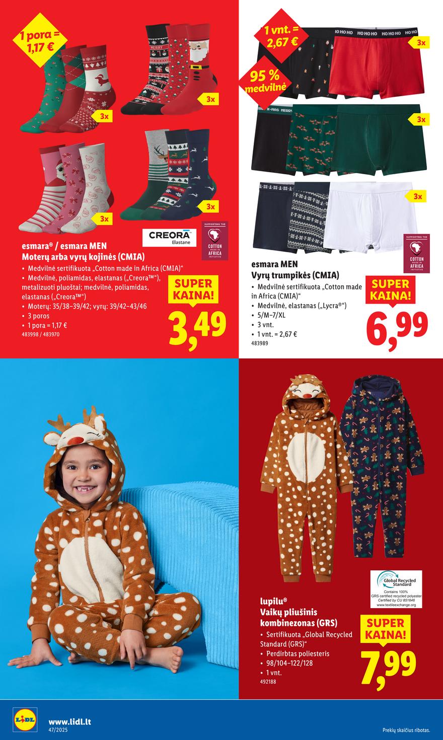 Lidl leidinys naujas akcijos nuo 
  2025-11-17 iki 
  2025-11-23 | Leidinukas.lt puslapis 6