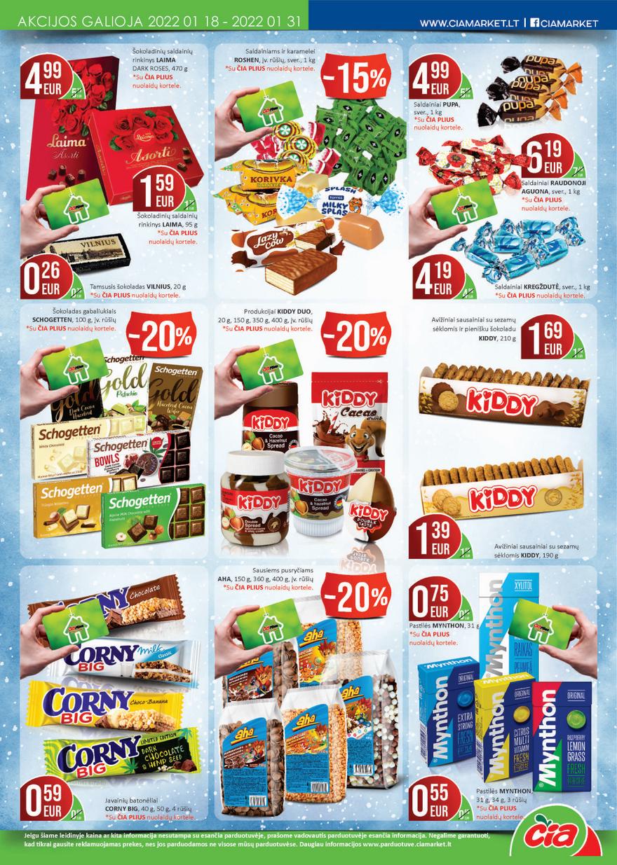 Čia market leidinys akcijos nuo 
  2022-01-18 iki 
  2022-01-31 | Leidinukas.lt puslapis 11