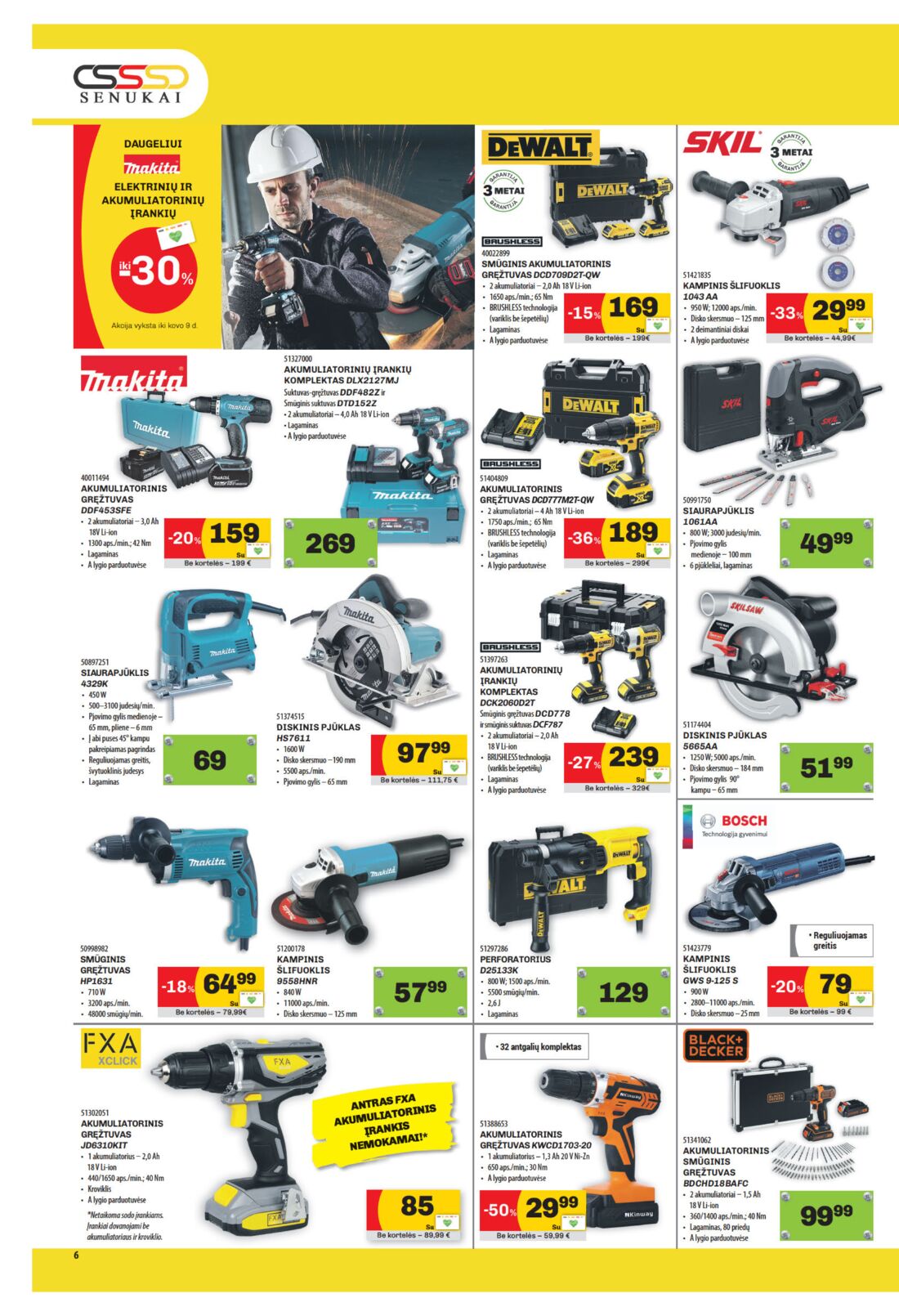 Senukai reklaminis leidinys akcijos nuo 
  2020-02-20 iki 
  2020-03-09 | Leidinukas.lt puslapis 6