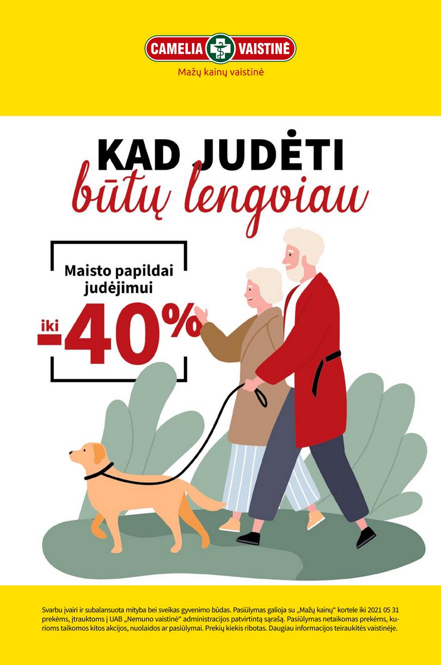 Camelia gegužės leidinys akcijos nuo 
  2021-05-01 iki 
  2021-05-31 | Leidinukas.lt puslapis 36